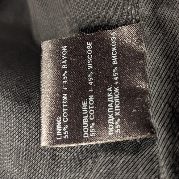 Haider Ackermann tumbled lamb skin leather biker jacket with asymmetric lapel. 0 - Picture 11 of 12